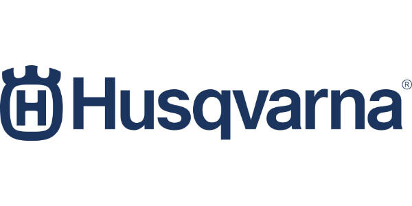  Auf dem Bild ist das Husqvarna Logo zu sehen.