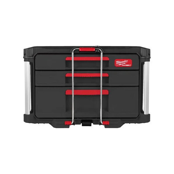 Milwaukee PACKOUT Koffer mit 2+1 Schubladen 363 x 564 x 414 mm