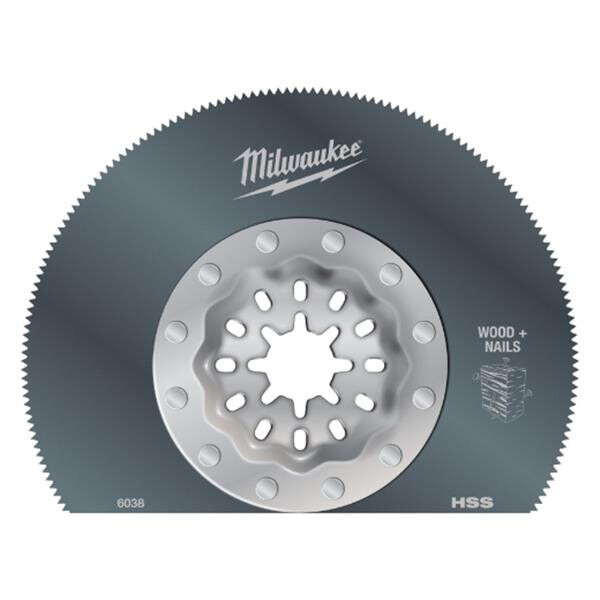 Milwaukee Multitool Starlock Segment-Sägeblatt Multimaterial 85 x 20 mm