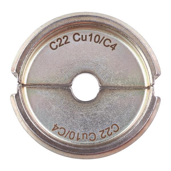 Milwaukee Presseinsatz für hydraulisches Akku-Presswerkzeug C22 Cu10/C4