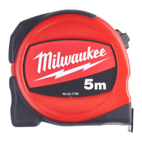 Milwaukee Slim-Bandmaß 5 m nicht-magnetisch, 25 mm breites Band