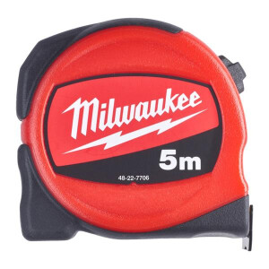 Milwaukee Slim-Bandmaß 5 m nicht-magnetisch, 25 mm...