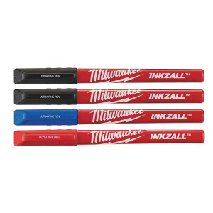 Milwaukee INKZALL Fineliner 2x schwarz, rot, blau