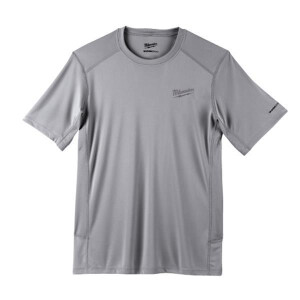 Milwaukee Funktions-T-Shirt grau mit UV-Schutz WWSSG