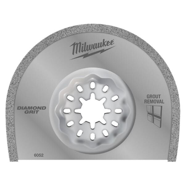 Milwaukee Multitool Starlock Sägeblatt Diamant bestückt zum Entfernen von Fugen