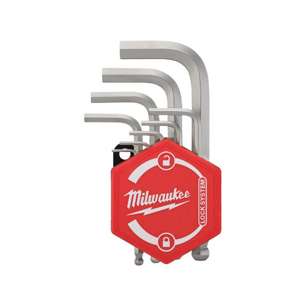 Milwaukee - Innensechskantschlüssel kompakt 9-teiliges-Set